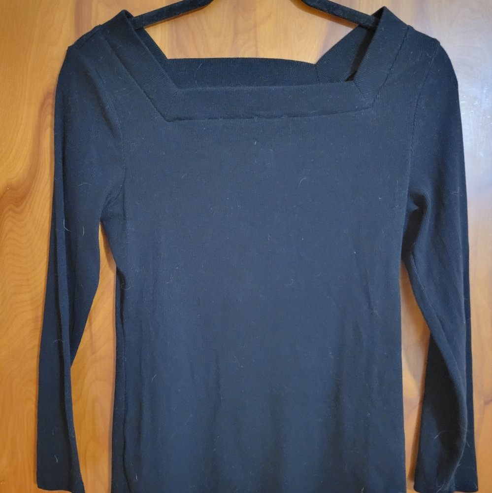 Womens Long Sleeve Slim Fit Top